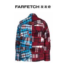 Lauren男士 拼接格纹衬衫 Hilfiger FARFETCH发发奇 Tommy Greg