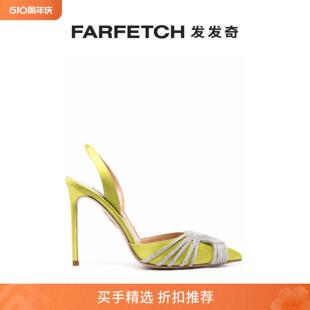 Aquazzura女士Gatsby FARFETCH发发奇 晶饰高跟鞋