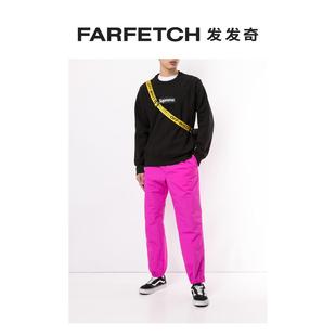 方块logo印花套头衫 Supreme男士 FARFETCH发发奇