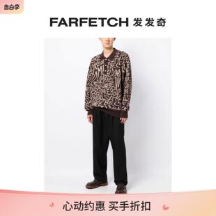 Final Sale Domrebel男士 FARFETCH发发奇 嵌花logo长袖 毛衣