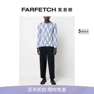 Giorgio FARFETCH发发奇 露踝西裤 Armani阿玛尼男士