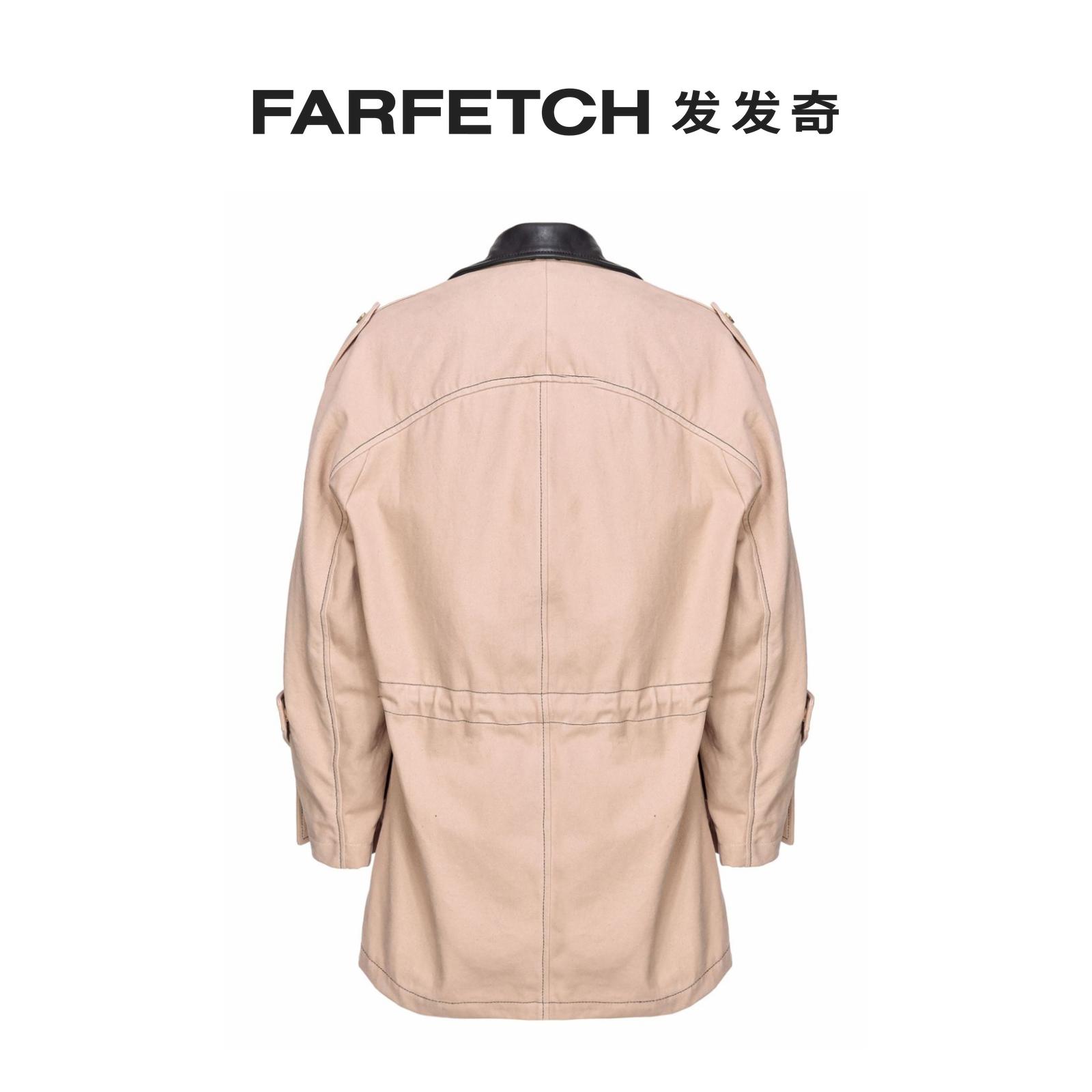 Pinko女士drawstring parka coatFARFETCH发发奇