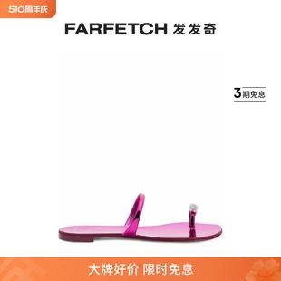 Giuseppe 晶饰人字拖FARFETCH发发奇 Zanotti女士Ring