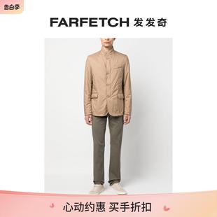 Brioni男士 Sale FARFETCH发发奇 Final 标贴直筒裤