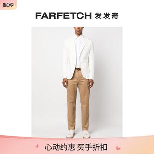 Barba男士 FARFETCH发发奇 亚麻棉混纺衬衫 长袖