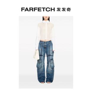 长袖 网纱衬衫 White女士Baseball Off FARFETCH发发奇