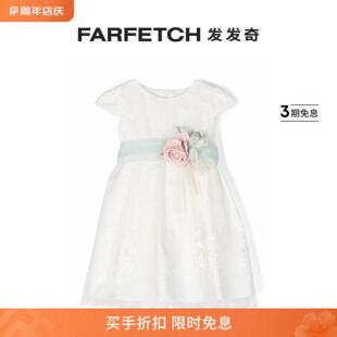 连衣裙FARFETCH发发奇 Sale Final mimilu童装 蕾丝贴花短袖