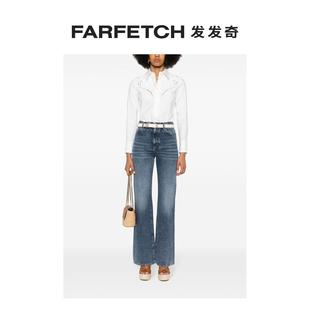 FARFETCH发发奇 Chloe女士高腰喇叭牛仔裤