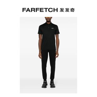 标贴抽绳运动裤 Ea7 Emporio Armani男士 FARFETCH发发奇