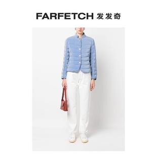 MOORER女士标贴直筒牛仔裤 FARFETCH发发奇