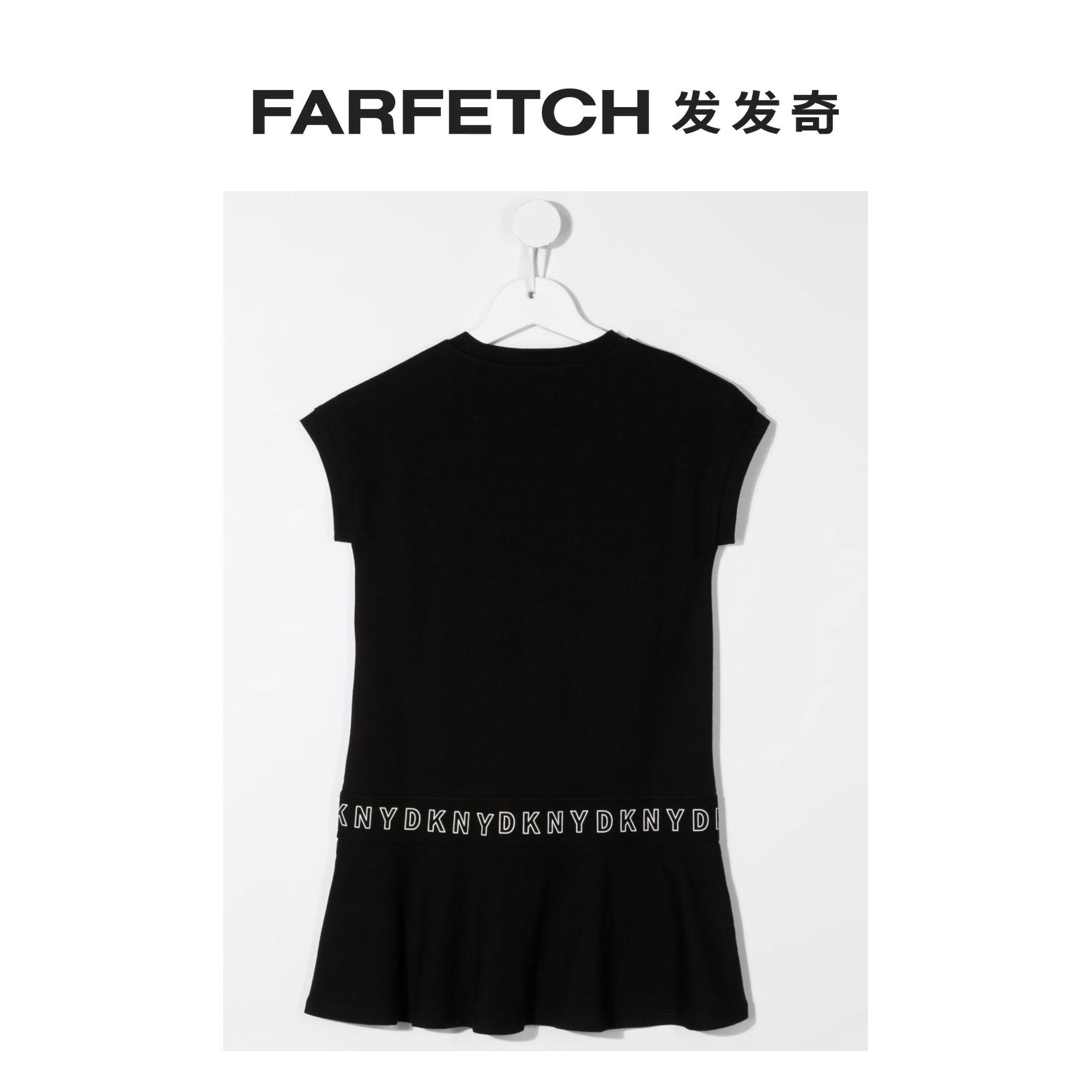 DKNY children's clothing logo printed T-shirt dress hair strange 22 spring and summer new products