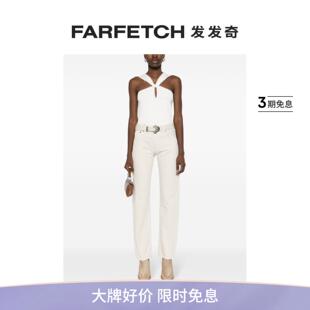 Tosi女士钥匙孔眼针织上衣FARFETCH发发奇 Federica