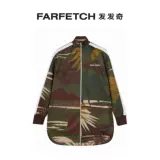 Palm Angels Женская длинная спортивная куртка с гавайским принтом Fafaqi