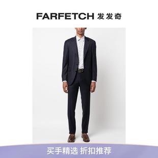 动物印花衬衫 Canali男士 FARFETCH发发奇