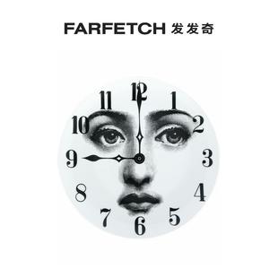 脸部时钟印花圆盘FARFETCH发发奇 Fornasetti