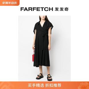 连衣裙FARFETCH发发奇 Issey Miyake女士不对称裹身式