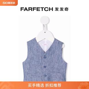 Gufo童装 V领排扣西式 马甲FARFETCH发发奇