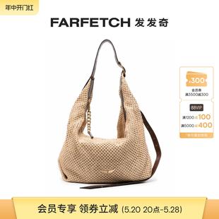 Zadig&Voltaire女士Cecilia 大号编织单肩包FARFETCH发发奇