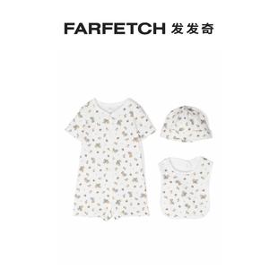 Bear Ralph Polo FARFETCH发发奇 Lauren童装 印花连体衣套装