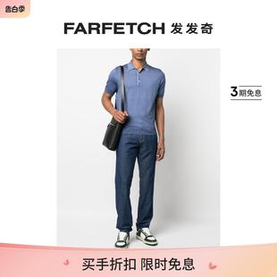 FARFETCH发发奇 Canali男士 宽松牛仔裤