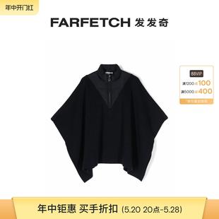 Chloe童装 logo标牌斗篷FARFETCH发发奇