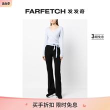 [Final Sale]Marchesa Notte女士系带裹身式长袖上衣FARFETCH发发