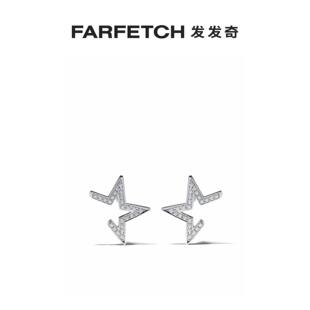 Tasaki男女通用Abstract 18k白金耳环FARFETCH发发奇 Star