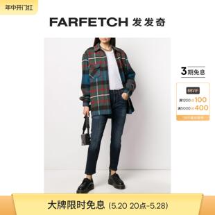 FARFETCH发发奇 R13女士Boy 中腰紧身牛仔裤