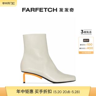 Off 皮质及踝靴FARFETCH发发奇 White女士Allen