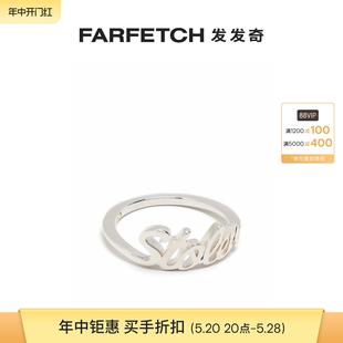 Stolen 纯银戒指FARFETCH发发奇 Club男女通用Script Girlfriends