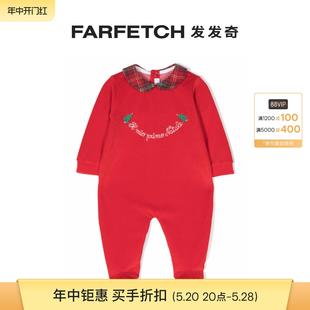 FARFETCH发发奇 运动套装 标语刺绣长袖 SIOLA童装