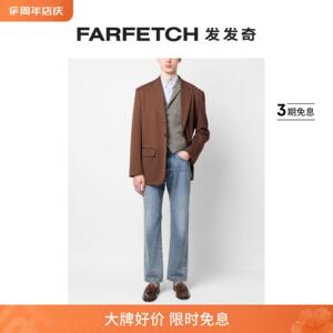 Polo Ralph Lauren男士人字斜纹针织V领西式马甲FARFETCH发发奇