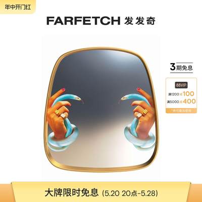 Seletti x Toiletpaper 蛇图案镜子FARFETCH发发奇