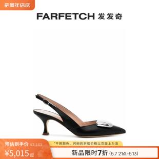 FARFETCH发发奇 皮质高跟鞋 Sanderson女士Marshall Rupert