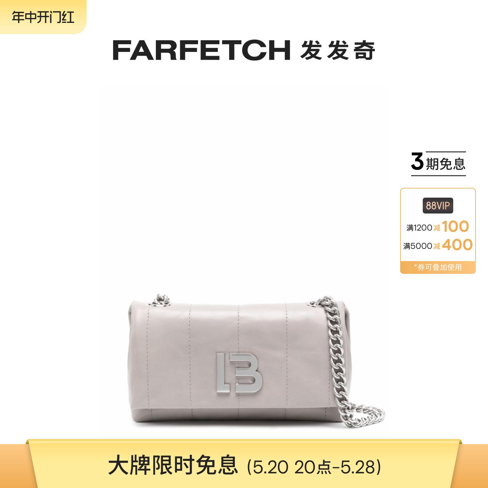 Bimba y Lola女士小号皮质翻盖单肩包FARFETCH发发奇 箱包皮具/热销女包/男包 通用款女包 原图主图