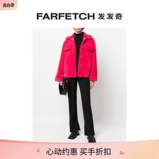 INES&MARECHAL女士皮毛一体排扣夹克FARFETCH发发奇