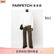 Oamc男士图案印花棉卫衣 FARFETCH发发奇