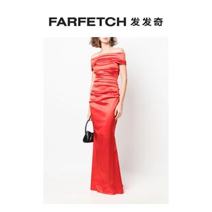 Runhof女士露肩垂坠礼服FARFETCH发发奇 Talbot