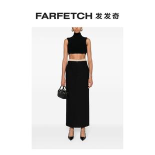 直筒超长半身裙FARFETCH发发奇 Wardrobe.Nyc女士Drill