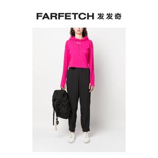 FARFETCH发发奇 Lauren女士logo印花棉连帽衫 Ralph Polo