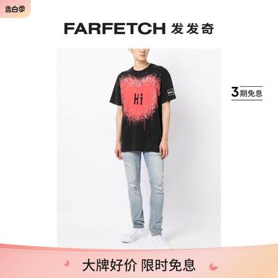 Haculla男士Hi. Bye. T恤FARFETCH发发奇