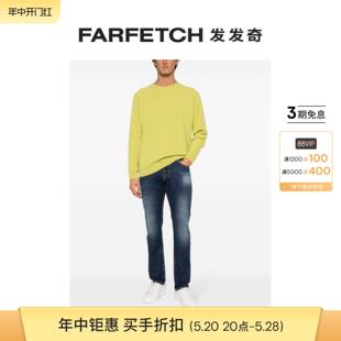 FARFETCH发发奇 标贴直筒牛仔裤 Cohen男士 Jacob