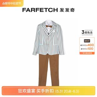 西装 套装 三件式 Colorichiari童装 FARFETCH发发奇