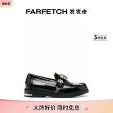 Toga Pulla女士扣环细节皮质乐福鞋FARFETCH发发奇