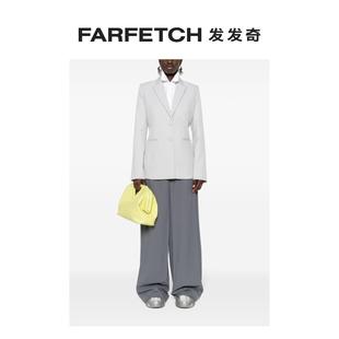 Off 夹克FARFETCH发发奇 White女士单排扣西装