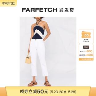 Frame女士露踝直筒牛仔裤FARFETCH发发奇