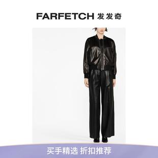 Brunello Cucinelli女士皮质短款 飞行员夹克FARFETCH发发奇