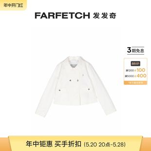 夹克FARFETCH发发奇 Herno童装 华达呢双排扣西装