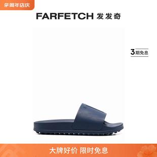 Tod logo压纹平底拖鞋 托德斯 S男士 FARFETCH发发奇