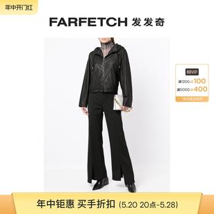 FARFETCH发发奇 Drome女士连帽皮夹克